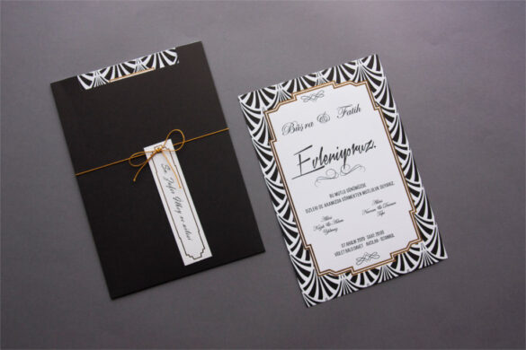 isim kartlı davetiye