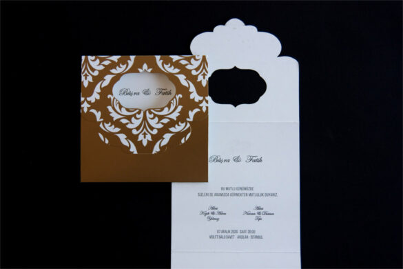 katlanabilir davetiye