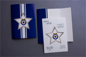 yıldızlı nazar boncuklu sünnet davetiyesi